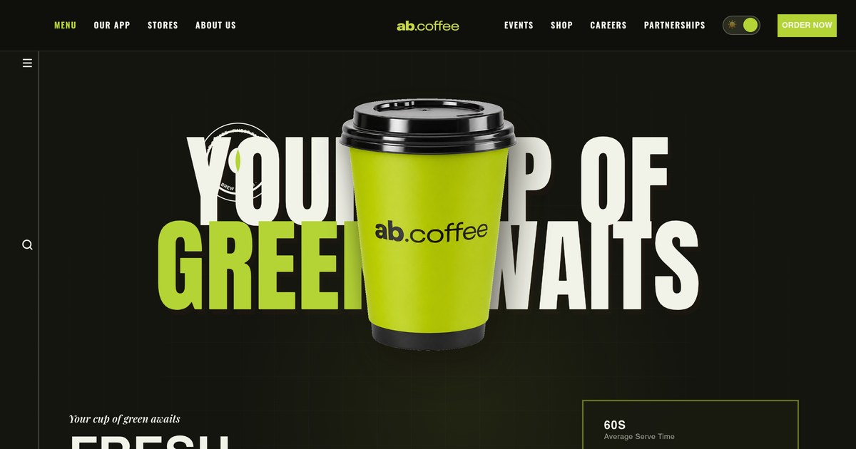 ab.coffee · 3D preview