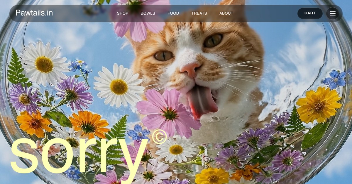 Pawtails.in preview